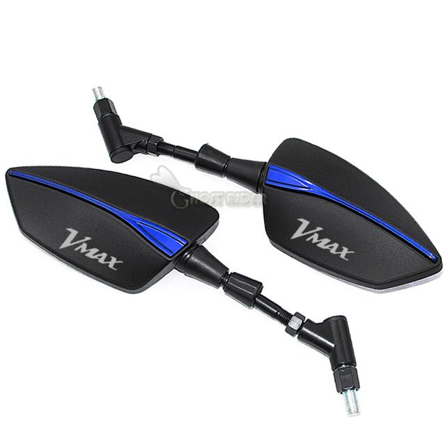 For YAMAHA VMAX V-MAX V MAX 1200 1700 Strom Thread Motorcycle Left Right Rearview Side Mirrors Universal 8MM 10MM