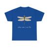 T-shirt Vintage da Donna con Libellula Estiva Streetwear Oversize Larga Casual Manica Corta Adatta a Tutte le Stagioni