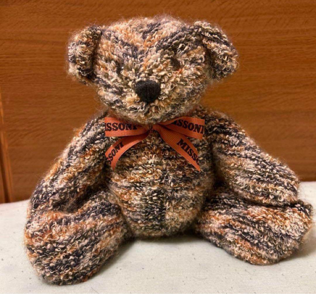 

[USED] Missoni Limited Edition Teddy Bear 1 Bear Plush Toy