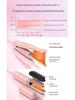 Korean Portable Ionic Hair Straightening & Curling Comb - Dual Purpose Wireless Set