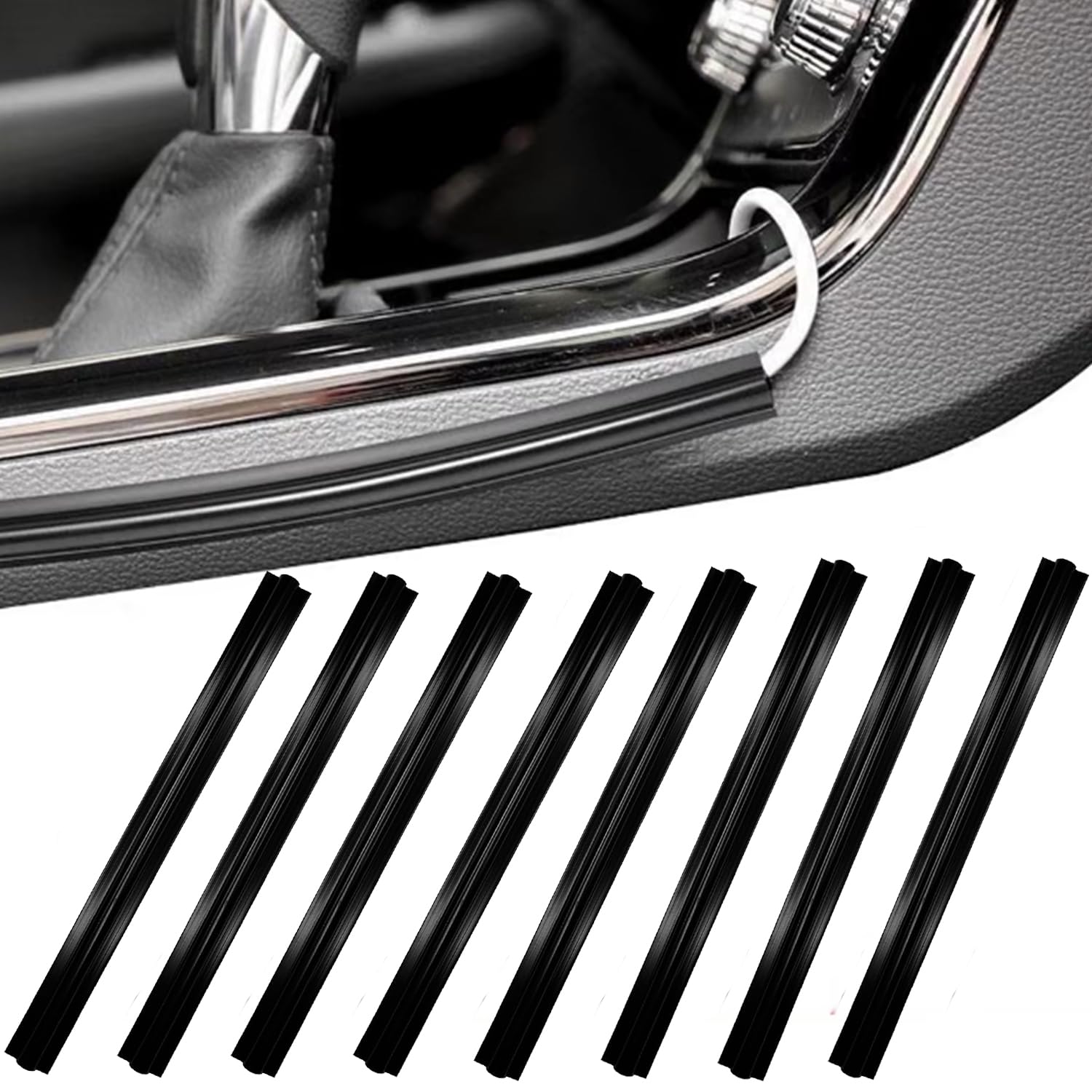 

LIKENNY Car Wiring Cover, Hide Wiring, Cable Cover, Approx. 7.1 inches (180 mm), Inconspicuous,