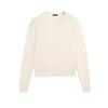 MD Autumn New Women Clothes Commuter Style Solid Soft Glutinous Fleece Blended Round Neck Knitted Cardigan 5770593