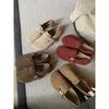 Flat Shoes, Women's Retro Lazy Shoes, One-step Shoes