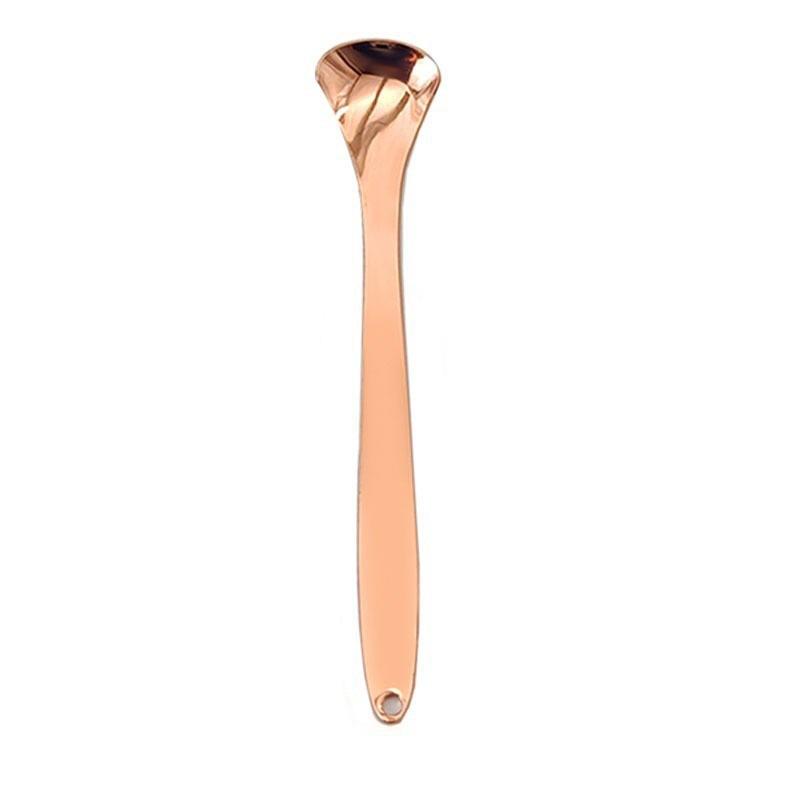 Stainless Steel Titanium Tongue Scraper - Oral Hygiene Tool for Tongue Cleaning