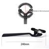 M-Modern-2Pcs Coffee Machine Cleaning Brush  Detachable Nylon Bristles Espresso Machine Brush With 2 More 360° Cleaning Bristle