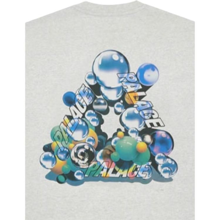 Palace Bubble Print Crew Neck Short Sleeve T-Shirt Unisex T-Shirts P21TS198