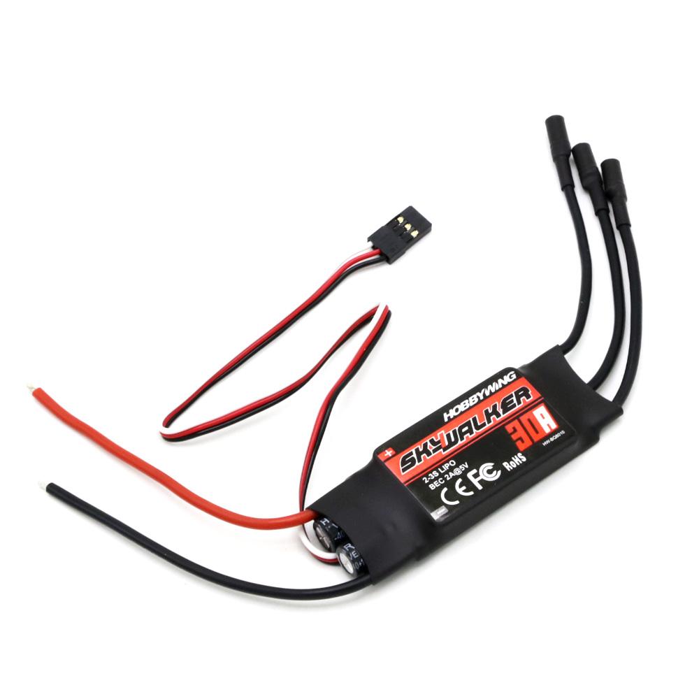 Flash Hobby Skywalker 12A 15A 20A 30A 40A 50A 60A 80A Brushless ESC Speed Controller UBEC for RC Airplane Fixed-Wing Drones