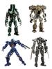 KBOX Hunter Robot stavebnice Film Mecha Warrior Skládací hračky ABS plast Gipsy Danger model Sbírejte ozdoby dětský dárek