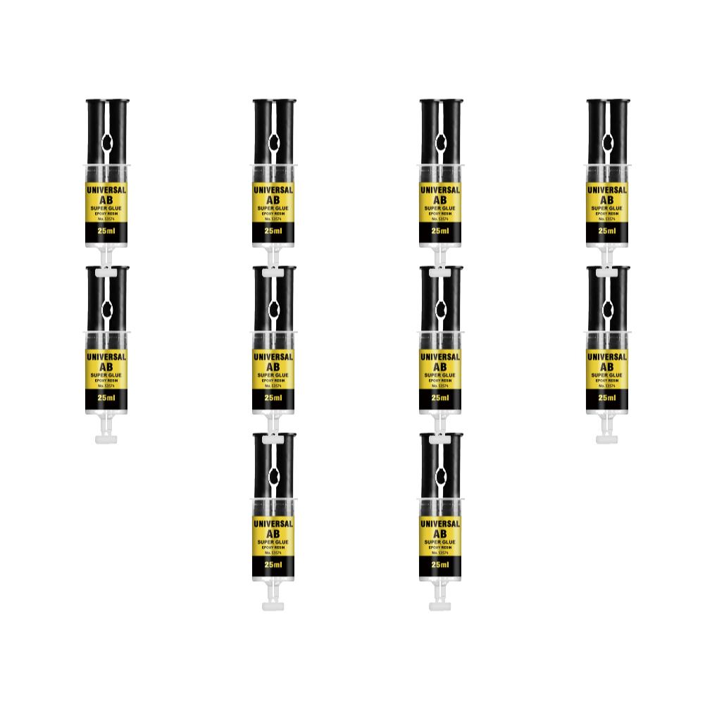 1-10PCS Universal AB Super Glue Multi-functional Epoxy Resin Liquid Glue Practical Strong Adhesive Repair Glue For Glass Wood