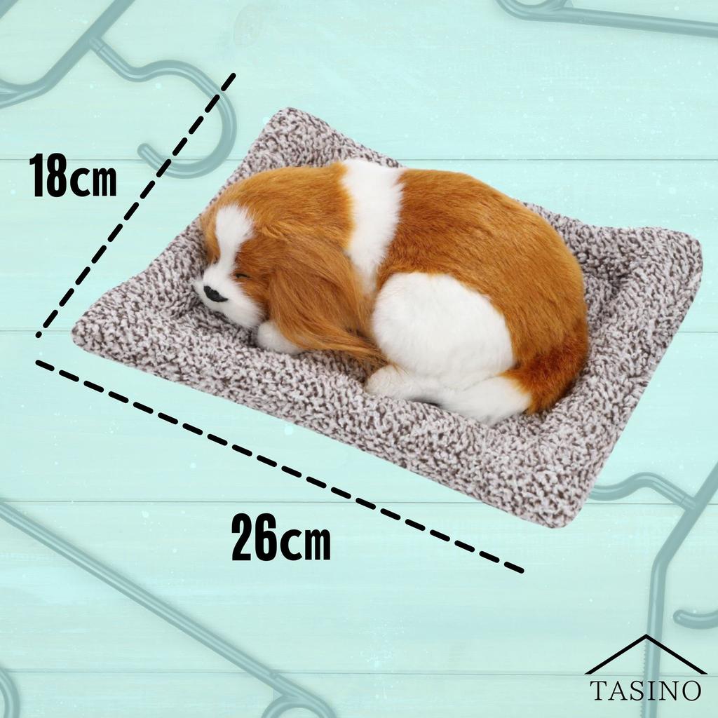 TASINO Dog Plush Toy Figurine Cavalier 26 X 18 Cm Realistic Cute Lifelike