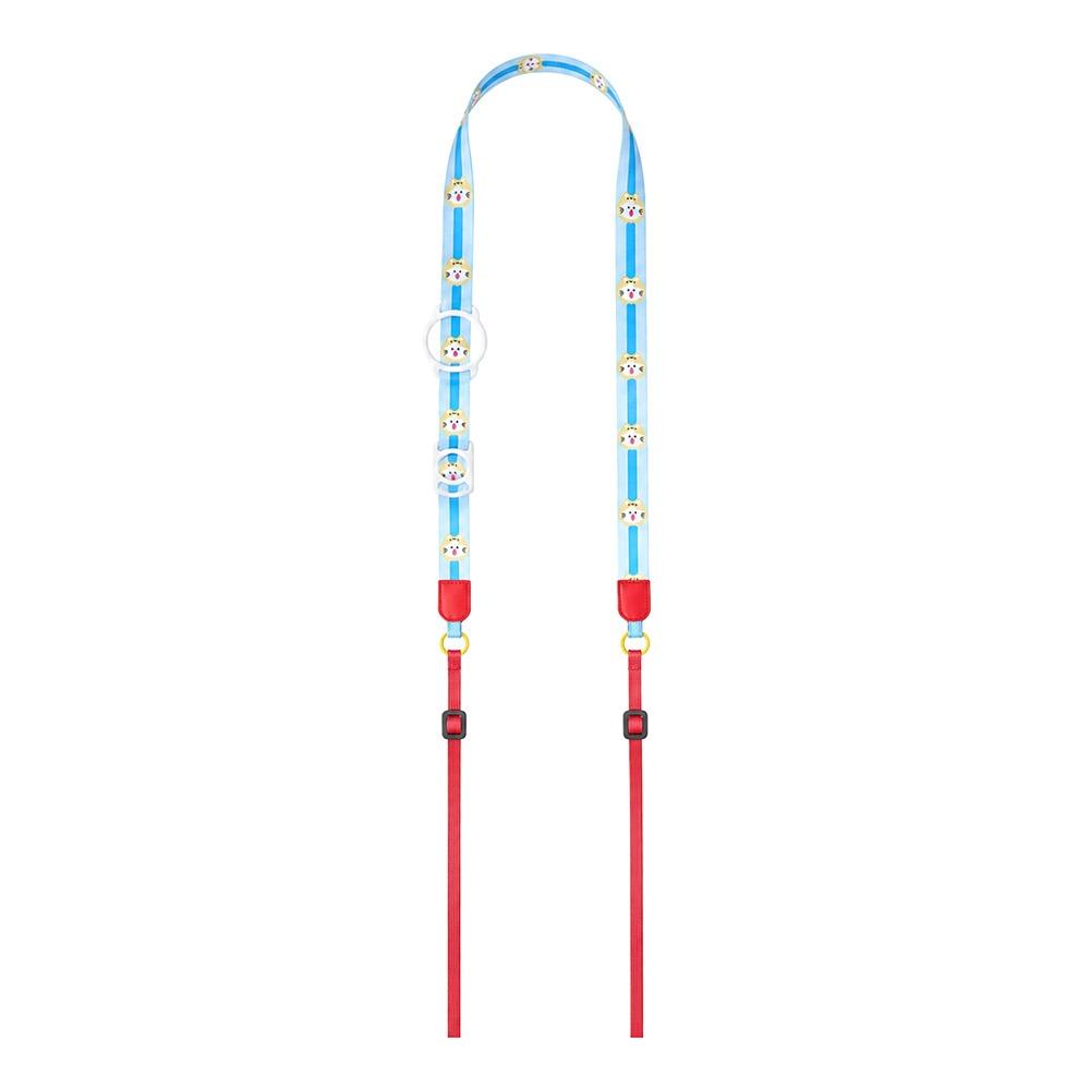 Adjustable Length Cup Holder Lanyard Crossbody Bottle Strap Bottle Shoulder Strap Water Cup Strap синий