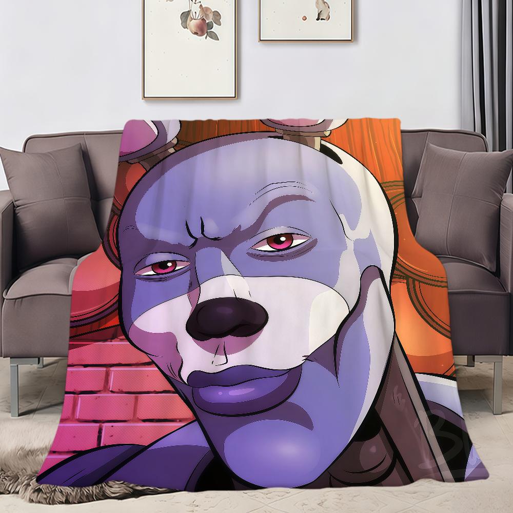funny meme sigma soft warm plush blanket f-freddy sofa B-Bonnie living room pet hogar bedroom gift home Car portable f-f-fn-afS
