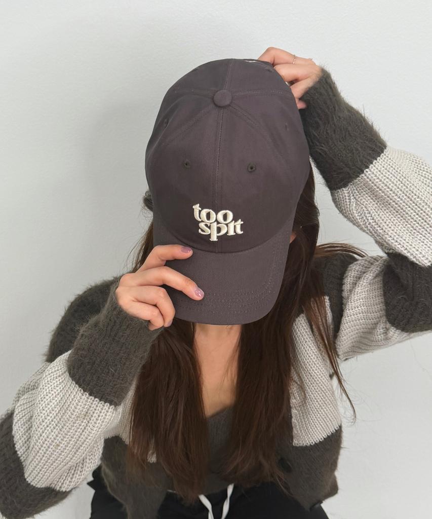 Tueseupis Signature Ball Cap (Charcoal Brown)