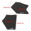 Replacement Accessory 537370C030 Splash Guard Liner Shield with Clips Mud Flaps Mudflap Apron
