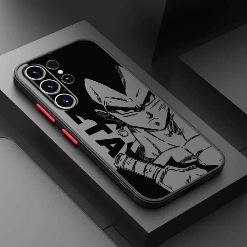 Dragon Ball Goku VS Vegeta Phone Case for Samsung Galaxy S21 S23 Ultra S20 Note 20 10 S22 Plus S9 S21 FE S24 S10 S25 Soft shell