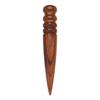 Leather Edges Burnisher Round Head with 4 Grooves Wood Edging Slicker and Tip, Leather Craft Edging Polishing Tool
