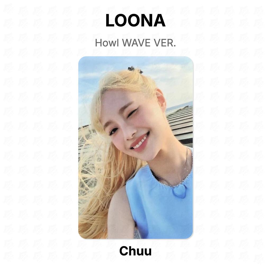 LOONA Howl WAVE VER. Official Photocard