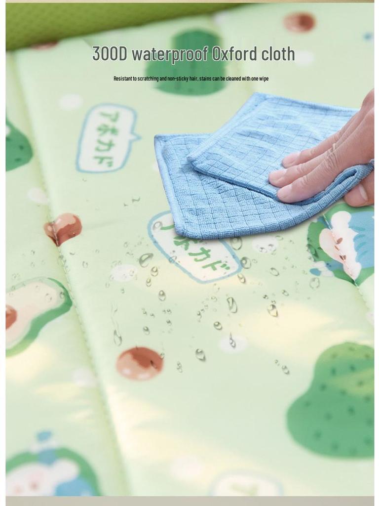 Cooling Sandwich Bib Dog House with Cool Mat for Small and Medium Dogs and Cats - Spring and Summer Pet Supplies