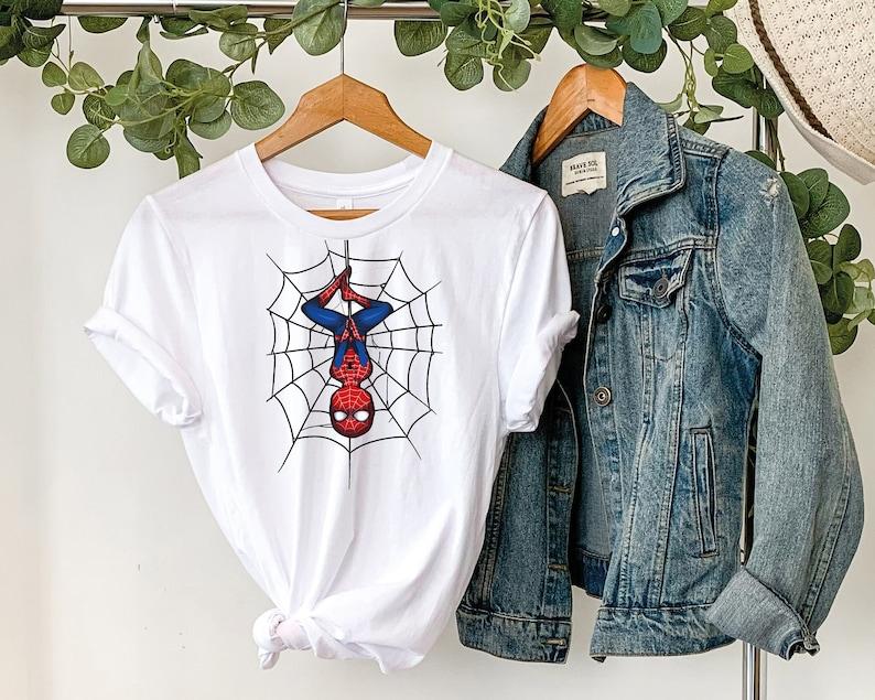 Spiderman Shirt, Marvel Family Matching Shirt, Custom Spidey Shirt, Birthday Boys, Spiderman Theme Party, Disneyland Trip Shirt, Amazing 110