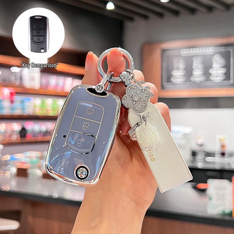 High-End Key Case for Dongfeng Fengguang 580/500, Mini S560, and 370 MiniEV with Buckle