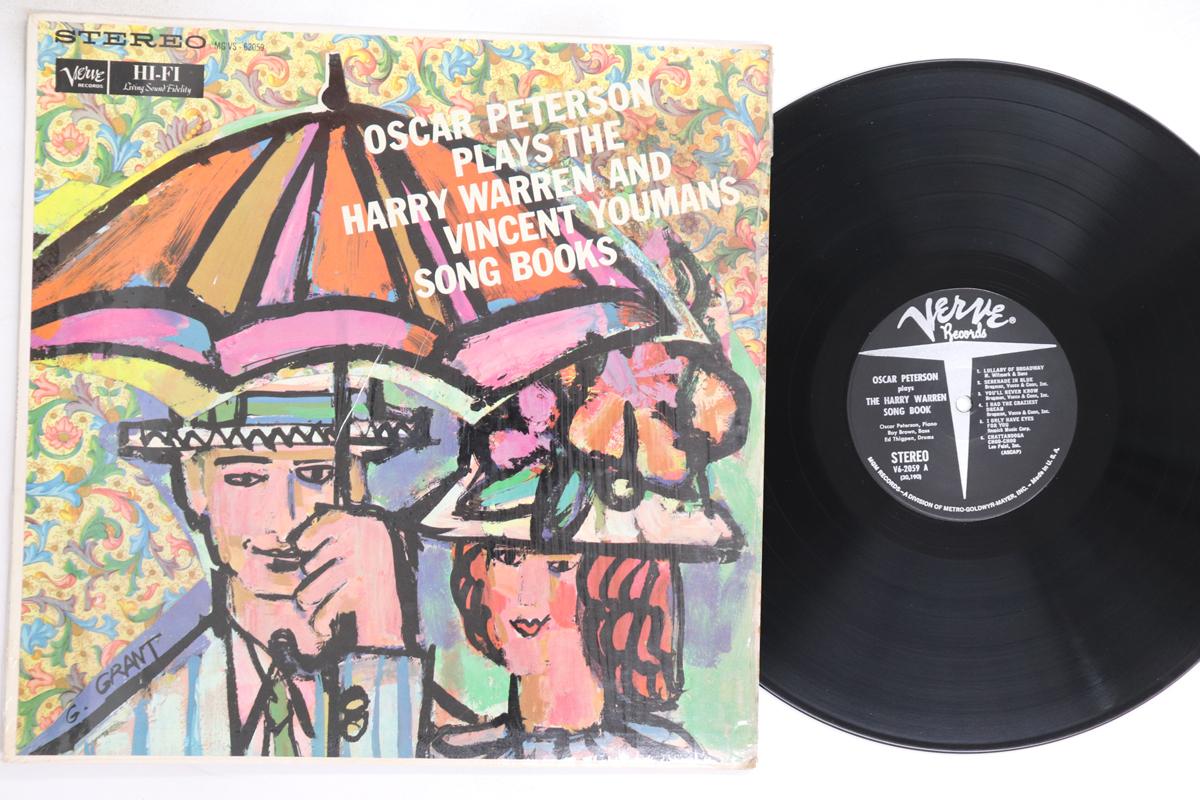 

LP Пластинка OSCAR PETERSON - Oscar Peterson Plays The Harry Warr V62059 VERVE 1961 US Джаз Б/У