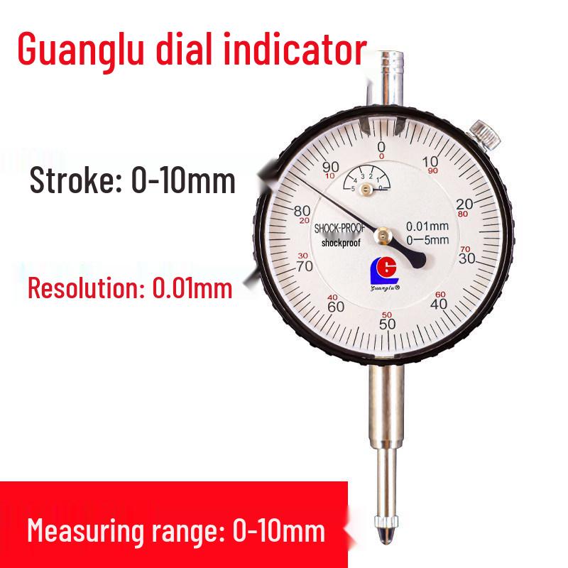 Hydraulic Magnetic Dial Indicator Stand with Extended Base for Mechanical and Lever Indicators