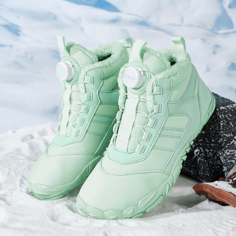 Winter Boots Men Women Snow Foot Outdoor Non-slip Warm Fur Casual Boys Girls Sneakers Kid's Ankle Boots