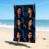 Michael Jackson Performance Stylish Digital Printing Beach Towel Quickdrying Absorbent Blanket For Beach Pool Gym Travel