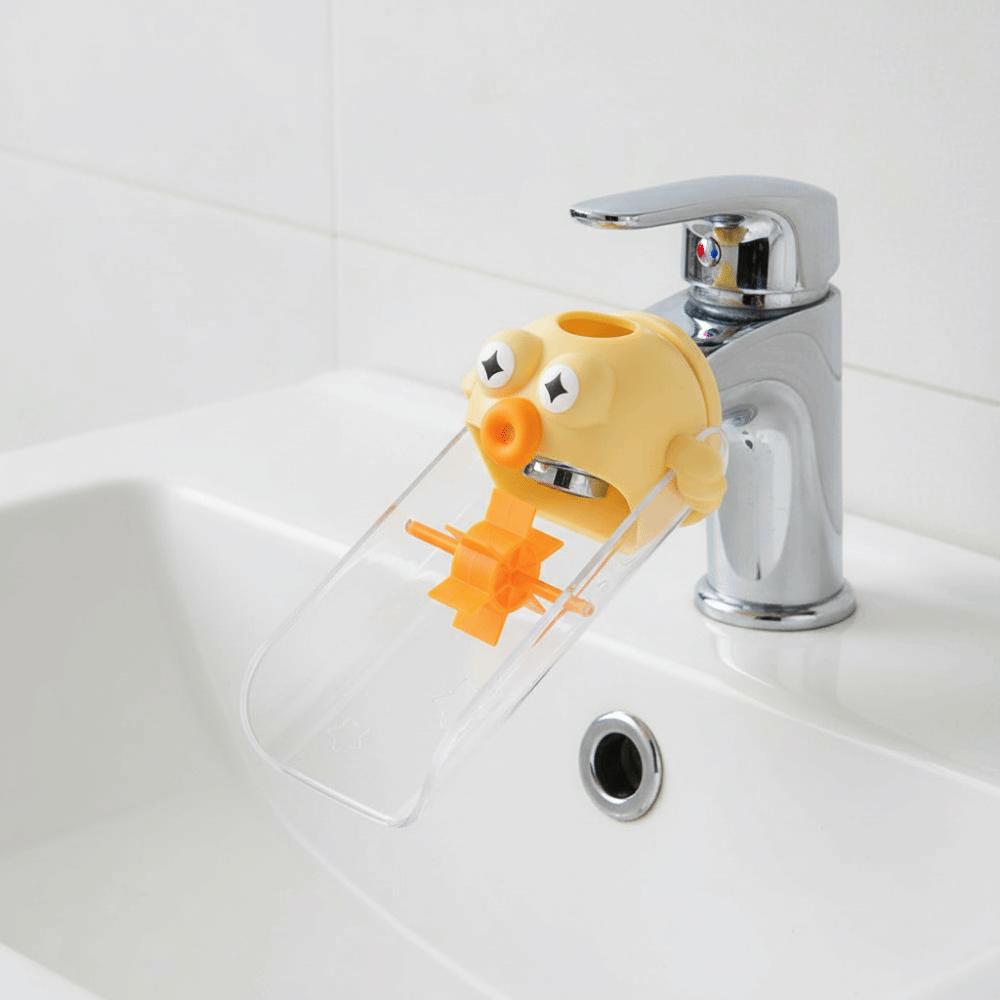 2PCS/4PCS Silicone Hand Washing Extension Cartoon Faucet  Extension  Baby Hand Washing