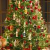 Christmas Countdown Calendar 2D Acrylic Decoration 24 Days Eggnog Ornament for Holiday Winter Home Decorations 2025 Xmas Navidad