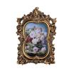 European Retro Gold Embossed Resin Photo Frame - Decorative Wall Hanging