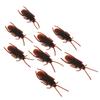 100Pcs Soft Material Fake Cockroach Lifelike Halloween Props Durable Trick Toys  April Fools Day