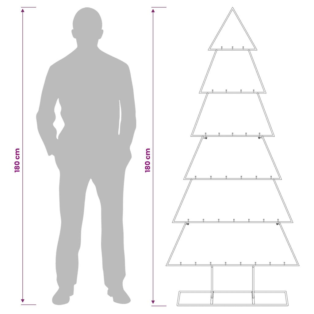 Metal Christmas Tree with Stand KUOPIO 180 cm Steel Gold