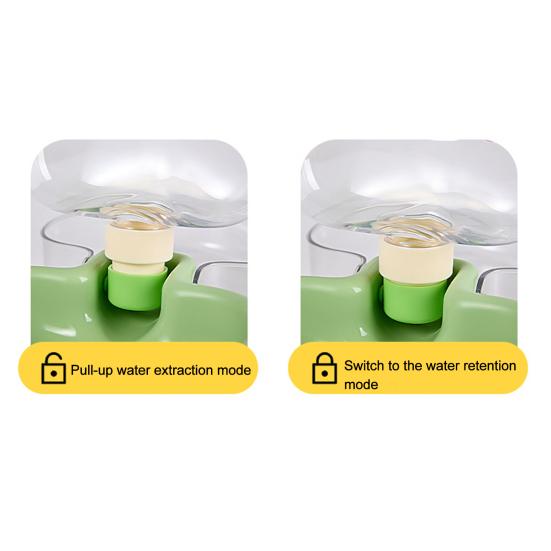 Portable Pet Water Bottle Foldable Dog Water Bottle Leak-Proof Dog Water Dispenser with Bowl for Hiking Outdoor Walking Camping Travel Use