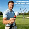 Demir Tel Park Golf Topu Toplayıcı, Golf Topu Tutucu Çift Halkalı Klips, Puter Sapı Metal Tel Golf Topu Toplama Aleti, Golf Aksesuarları