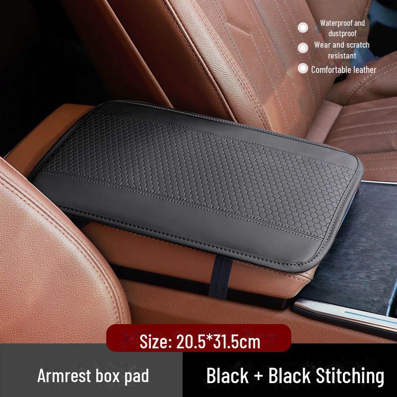 Anti-Slip Car Central Armrest Cover Mat | Interior Decoration Accessory