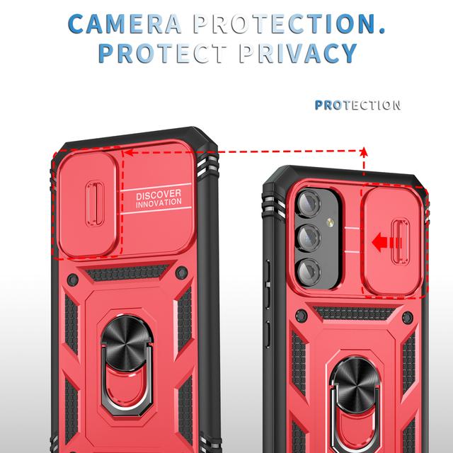 Fall Protection Ring Holder Casing Case For Samsung Galaxy A54 5g A14 A53 A52 A52s A33 A13 Non -Slip Cell Phone Bag Covers