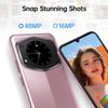 CUBOT A30 Smartphone - 16GB+128GB/1TB Smartphone Android 14, 6.74" HD+/90Hz Display, 1.46" Back Screen, 48MP+16MP, 5100mAh, Dual SIM 4G/OTG