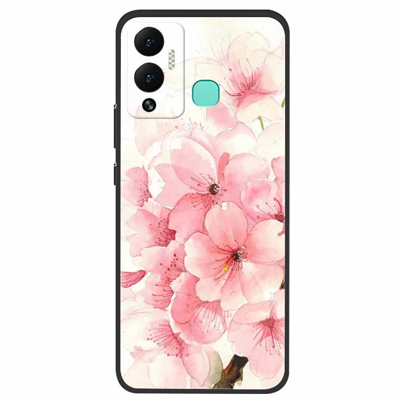 For Infinix Hot 12 Play NFC Case X6816D Shockproof Silicone Soft TPU Phone Cover for Infinix hot12 play NFC Case Bumper Funda