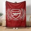Arsenal Crest Blankets Flannel Printed Breathable Warm Throw Blanket for Home Office Bedspreads 0708a33