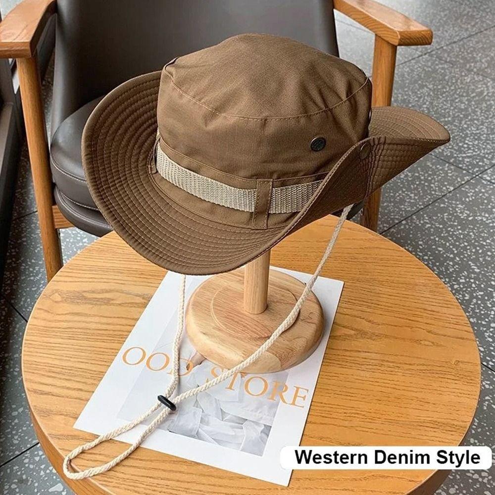 Anti-UV Bucket Hat Quick-drying Sun Hat Summer Fishing Cap  Camping Hiking
