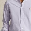 Polo Ralph Lauren Ss24 Pony Embroidered Pointed Collar Single-Breasted Long Sleeve Shirt Men Shirts Thistle MNPOWOV16823436-500