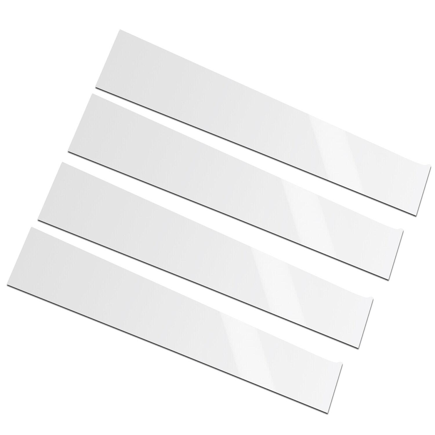 

4pcs Silvery Car Pillar Posts Door Window Trim Cover Panel Stickers Accessories Exterior Parts Fit for Dodge Ram 1500/2500/3500/4500/5500 2009-2018