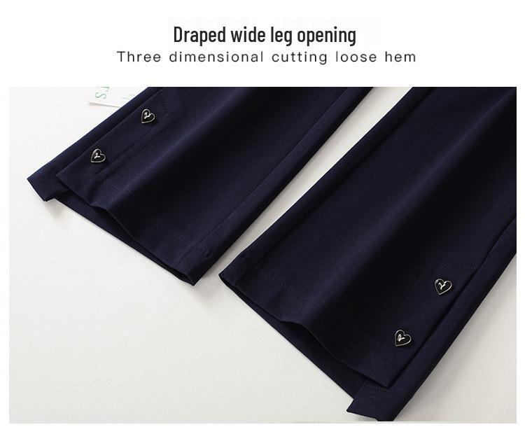 Women's High-Waist Slimming Micro-Flare Pants - 2025 Spring Collection: Versatile Slim-Fit Long Trousers