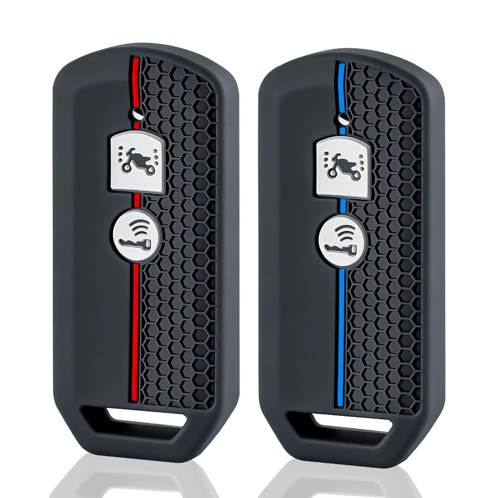 Silicone Remote Key Shell Fob Case Key Box For Honda Sh 125 Forza 350 250 750 Adv 150 X-Adv Sh150I Sh300 150 Pcx 125 -