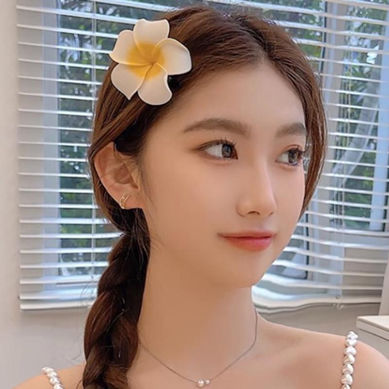 5/7/9cm Květinová sponka do vlasů Korejská sponka na rozcuchané vlasy ofinu Dívčí vlasové doplňky Svatba Párty Taška Klobouk Doplňky