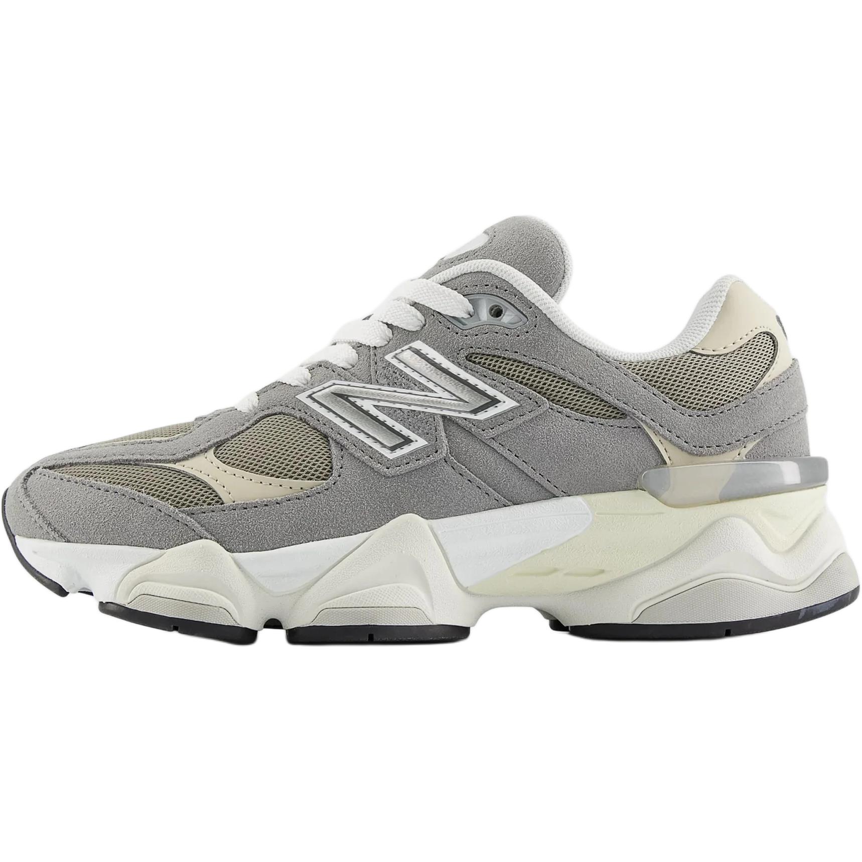 

New Balance 9060 Большие детские сланцево-серые кроссовки Timberwolf для детей Arid-Stone GC9060BA 37.5