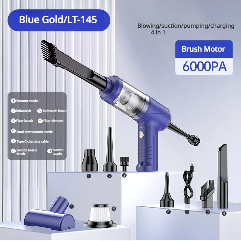

12000PA Car Vacuum Cleaner High Power Brushless Motor Portable Handheld Wireless Cleaning Machine Powerful Air Duster for Home