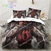 Stret Fighter Printed Beding Set For Bedrom Soft Modern Bedspreads Comefortable Children Kids Soft Duvet Cover Comfortable Quilt Cover And Pilowcase
