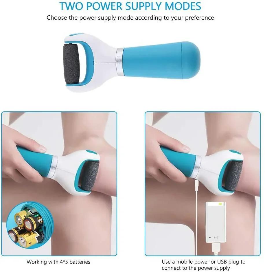 Electric Foot Care Machine Exfoliator Pedicure Tool Foot Grinding File Skin Care Device Foot Care Tool for Dead Skin Removal